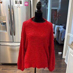 Jodifl sweater red size large